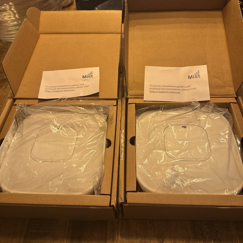JUNIPER MIST AP41 WIRELESS ACCESS POINTS WIFI BLE UNLICENSED LOT NEW IN BOX